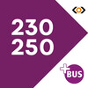 Symbol PlusBus-Linien 230 und 250 