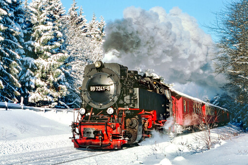Mit Volldampf in den Winter © HSB/Volker Schadach