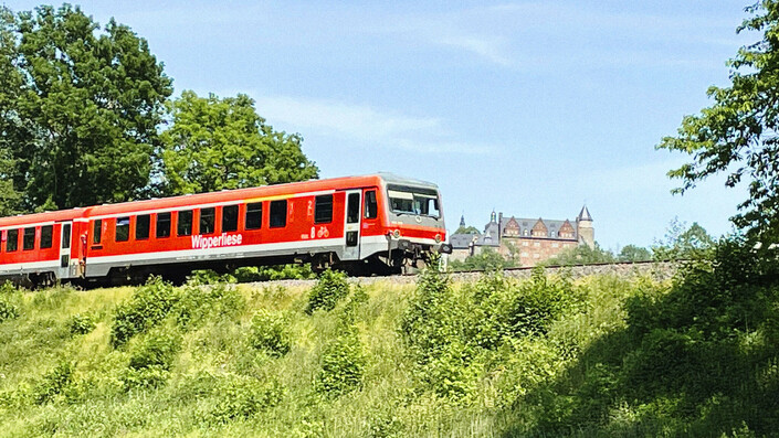 Die Wipperliese im Wippertal. Die Wipperliese im Wippertal.