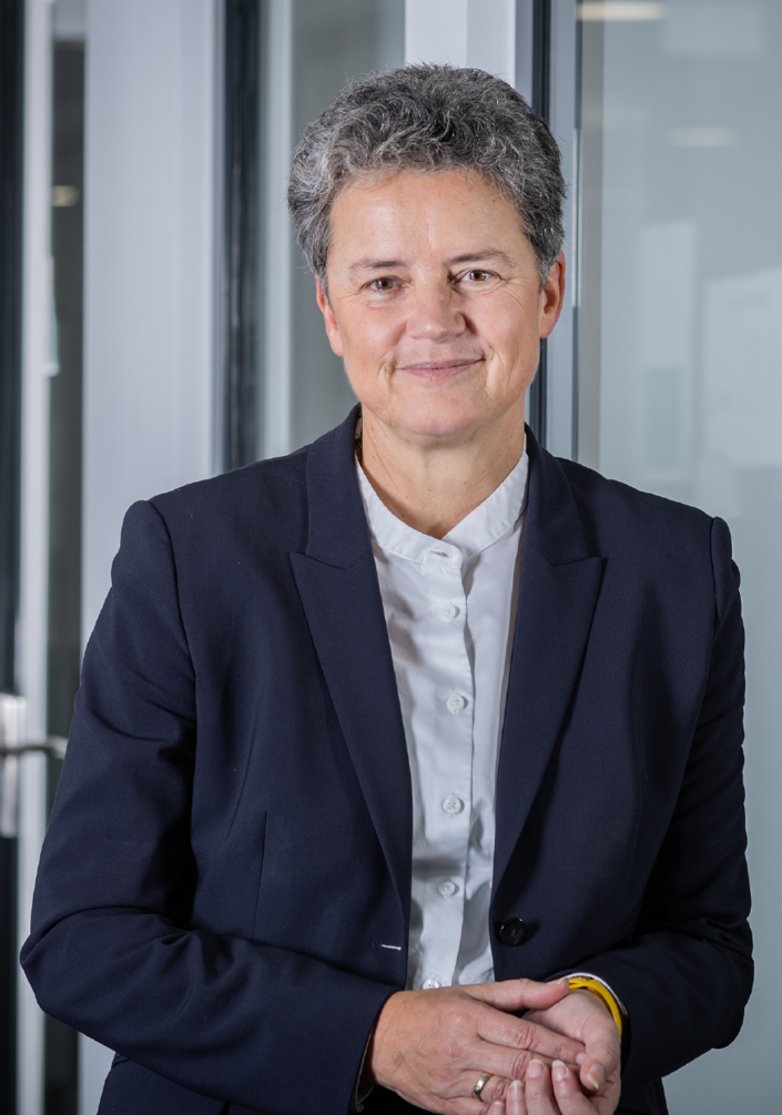 Bild einer Frau (Lydia Hüskens Infrastrukturministerin von Sachsen-Anhalt)