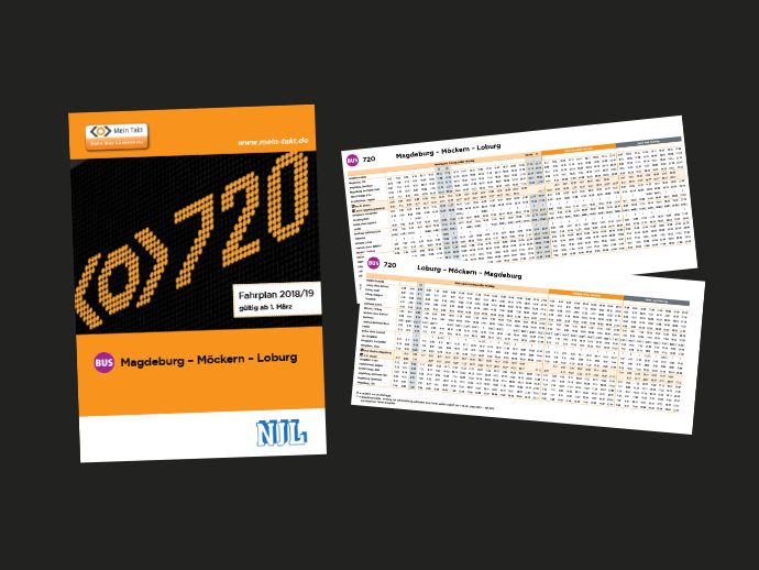 Linie 720 - Fahrplan